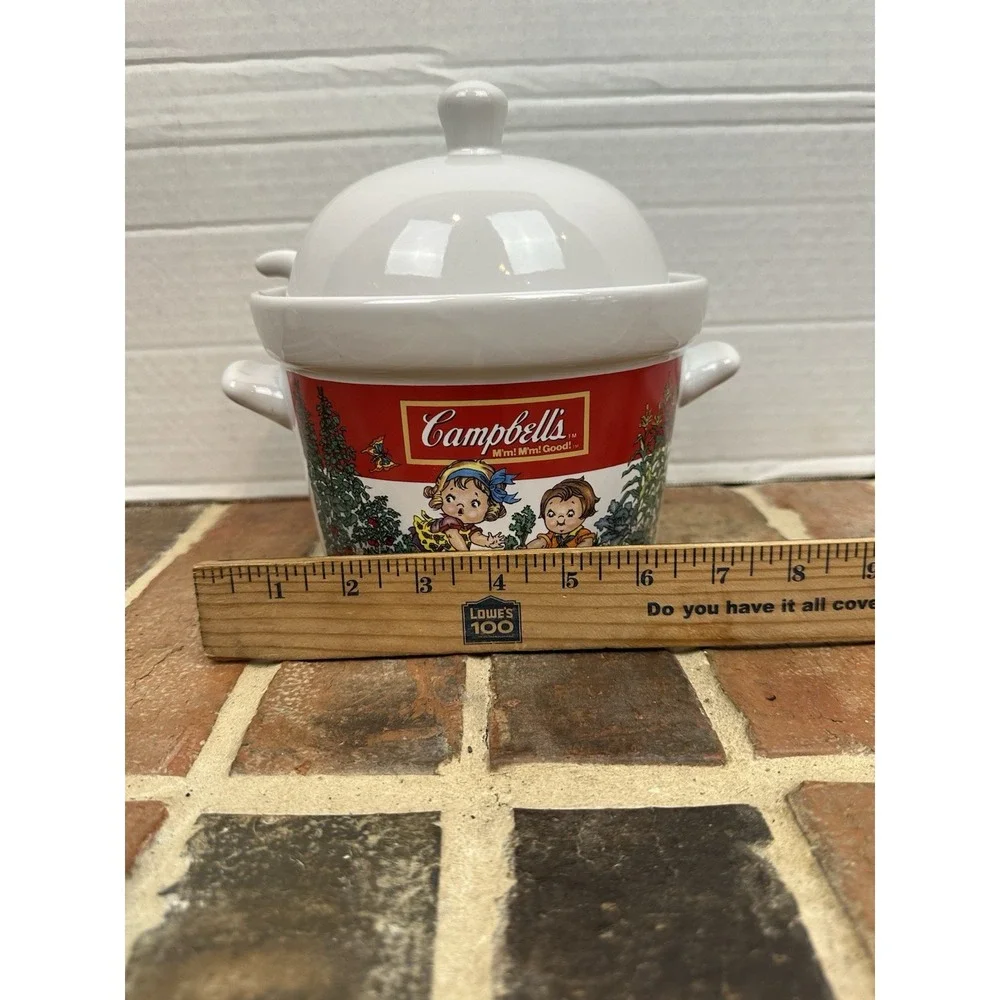 Vintage 1993 Campbell's Soup Tureen Lid & Ladle 